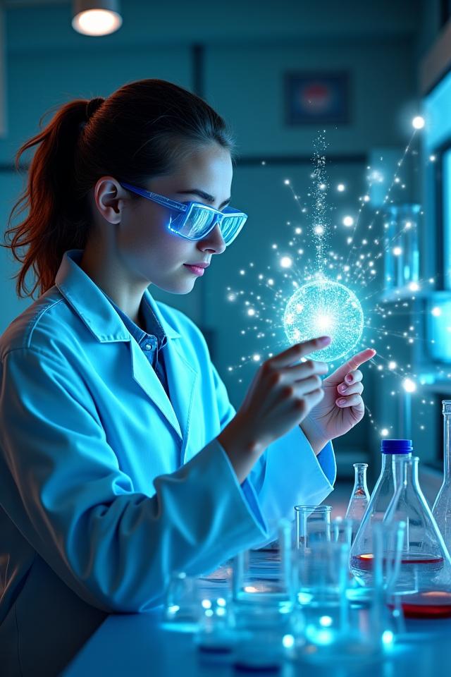 Laboratoire de sciences en réalité augmentée