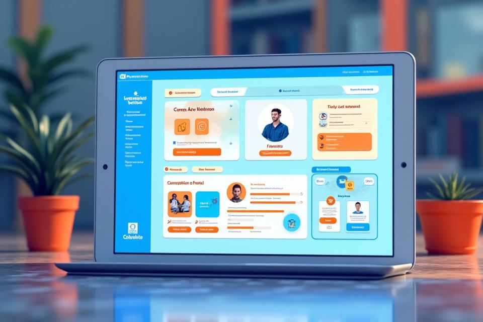 Plateforme d'apprentissage gamifiée